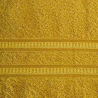 Kép 2/4 - mila-csikos-torolkozo-mustarsarga-50-x-90-cm-kozeli-anyag