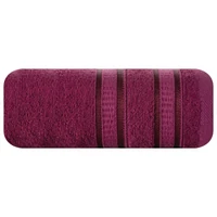 Kép 4/4 - mila-csikos-torolkozo-magenta-50-x-90-cm-osszehajtva