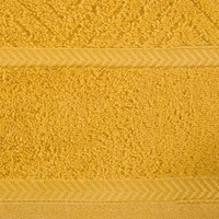 Kép 3/5 - Kalia törölköző Mustársárga 70x140 cm 3db 2