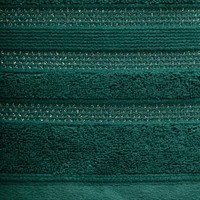 Kép 2/7 - judy-lurex-torolkozo-sotetzold-70-x-140-cm-kozeli-anyag