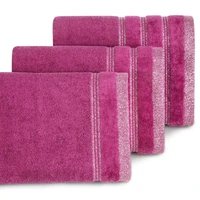 Kép 2/5 - glory1-lurex-torolkozo-pamut-frottir-magenta-50x90-cm-kollekcio