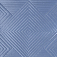 Sofia 2 bársony ágytakaró Kék 220x240 cm 4