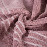 Kép 4/4 - fiore-csikos-torolkozo-halvanylila-70-x-140-cm-3db-hs381694 3