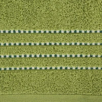 Kép 2/4 - fiore-csikos-torolkozo-olivazold-30-x-50-cm-kozeli-anyag