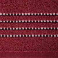 Kép 2/4 - fiore-csikos-torolkozo-piros-30-x-50-cm-kozeli-anyag