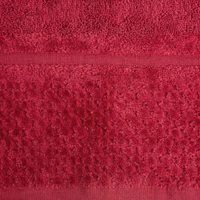 Kép 3/6 - ibiza-velur-torolkozo-piros-30-x-50-cm-kozeli-anyag