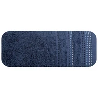Kép 4/4 - pola-csikos-torolkozo-hs382507-granatkek-30x50-cm-osszehajtva