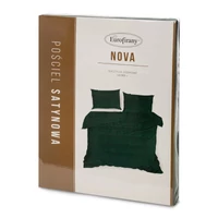 Kép 2/4 - nova3-pamut-szaten-agynemuhuzat-palackzold-140-x-200-cm-70-x-80-cm-1db-hs383385 1
