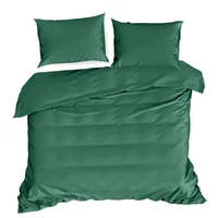 Kép 3/4 - nova3-pamut-szaten-agynemuhuzat-palackzold-140-x-200-cm-70-x-80-cm-1db-hs383385 2