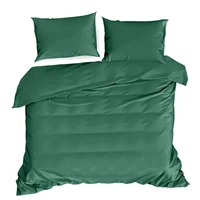 Kép 3/4 - nova3-pamut-szaten-agynemuhuzat-palackzold-220-x-200-cm-70-x-80-cm-2db-hs383389 2