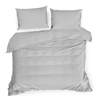 Kép 3/5 - dina-egyszinu-pamut-szaten-agynemuhuzat-vilagosszurke-160-x-200-cm-70-x-80-cm-2db-hatter-nelkul