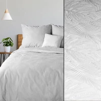 Kép 1/4 - Damaszt 01 pamut ágyneműhuzat Fehér 140x200 cm - 70x90 cm 1db