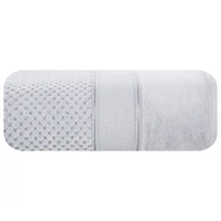 Kép 4/5 - jessi-velur-torolkozo-ezust-30-x-50-cm-osszehajtva