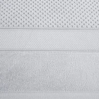 Kép 2/5 - jessi-velur-torolkozo-ezust-30-x-50-cm-kozeli-anyag