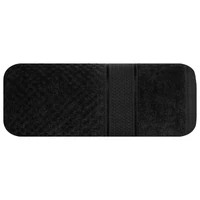 Kép 4/5 - jessi-velur-torolkozo-fekete-50-x-90-cm-osszehajtva