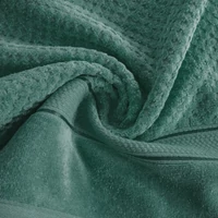 Kép 3/6 - jessi-velur-torolkozo-sotetzold-30-x-50-cm-gyurt-anyag