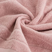 Kép 3/5 - damla-velur-torolkozo-pasztell-rozsaszin-70-x-140-cm-3db-hs387226 3