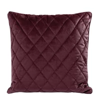Kép 1/5 - steppelt-barsony-parnahuzat-burgundi-voros-45-x-45-cm-hs387709