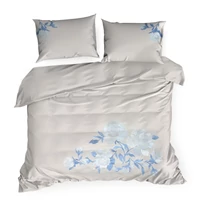Kép 5/6 - haft3-himzett-pamut-szaten-agynemuhuzat-ezust-granatkek-160-x-200-cm-70-x-80-x-2-cm-hs391378 2