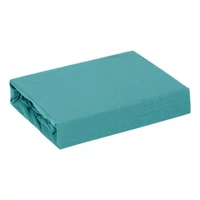 Kép 1/5 - adela-jersey-pamut-gumis-lepedo-turkiz-220-x-200-cm-25-140-cm-hs394226