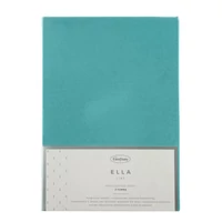 Kép 2/5 - adela-jersey-pamut-gumis-lepedo-turkiz-220-x-200-cm-25-140-cm-hs394226 1