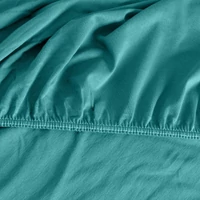 Kép 5/5 - adela-jersey-pamut-gumis-lepedo-turkiz-220-x-200-cm-25-140-cm-hs394226 4