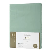 Kép 2/7 - nova3-pamut-szaten-gumis-lepedo-menta-180-x-200-cm-30-cm-hs398807-csomagolva