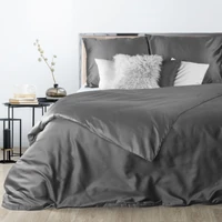 Kép 1/3 - delia-pamut-szaten-agynemuhuzat-acelszurke-160-x-200-cm-70-x-80-cm-2db-hs400151