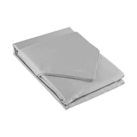 Kép 5/5 - delia-pamut-szaten-agynemuhuzat-vilagosszurke-140-x-200-cm-70-x-80-cm-1db-hs400156 3
