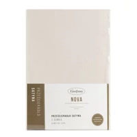 Kép 3/8 - nova3-pamut-szaten-gumis-lepedo-meleg-bezs-180-x-200-cm-30-cm-hs400180-csomagolva