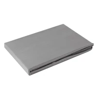 Kép 1/6 - nova1-pamut-szaten-lepedo-acelszurke-160-x-210-cm-hs400255