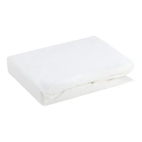 Kép 1/6 - frottir-gumis-lepedo-kremszin-140-x-200-cm-20-cm-hs402187