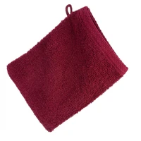 Kép 1/3 - frottir-mosdokesztyu-400-g-m2-bordo-16-x-21-cm