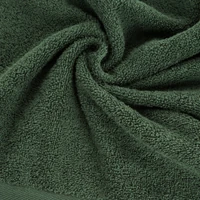 Kép 3/4 - egyszinu-klasszikus-torolkozo-500-g-m2-palackzold-50-x-100-cm-gyurt-anyag