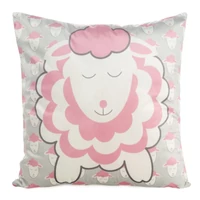 Kép 1/2 - kids-barany-mintas-barsony-parnahuzat-ezust-rozsaszin-45-x-45-cm
