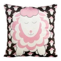 Kép 1/2 - kids-barany-mintas-barsony-parnahuzat-fekete-rozsaszin-45-x-45-cm-hs404164
