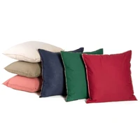 Kép 2/3 - egyszinu-parnahuzat-vaszon-szovetbol-arany-szalu-szegellyel-granatkek-45-x-45-cm-hs404939-kollekcio