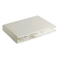 Kép 1/7 - nova3-pamut-szaten-gumis-lepedo-huvos-bezs-160-x-200-cm-30-cm