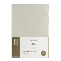 Kép 2/7 - nova3-pamut-szaten-gumis-lepedo-huvos-bezs-160-x-200-cm-30-cm-csomagolva