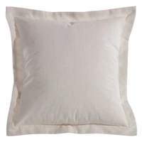 Kép 1/2 - lidia-egyszinu-parnahuzat-szegellyel-natur-40-x-40-cm