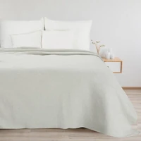 Kép 1/6 - amber-gofri-szerkezetu-puha-takaro-kremszin-200-x-220-cm
