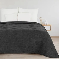 Kép 2/5 - amber-gofri-szerkezetu-puha-takaro-fekete-200-x-220-cm-hangulatkep