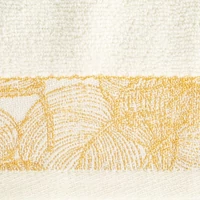 Kép 3/4 - agis-jacquard-torolkozo-kremszin-30-x-50-cm-kozeli-minta