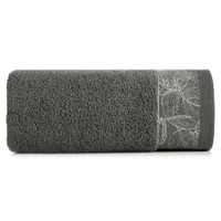 Kép 2/4 - agis-jacquard-torolkozo-acelszurke-30-x-50-cm-osszehajtva