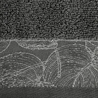 Kép 3/4 - agis-jacquard-torolkozo-acelszurke-30-x-50-cm-kozeli-minta