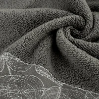 Kép 4/4 - agis-jacquard-torolkozo-acelszurke-30-x-50-cm-gyurt-anyag