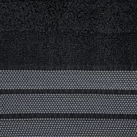 Kép 3/4 - pati-jacquard-torolkozo-fekete-70-x-140-cm-3db-hs419965 2