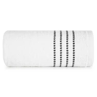 Kép 4/5 - fiore-csikos-torolkozo-feher-30-x-50-cm-osszehajtva