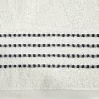 Kép 2/4 - fiore-csikos-torolkozo-kremszin-70-x-140-cm-kozeli-anyag