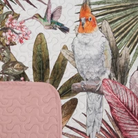 Kép 5/5 - parrot-papagály-mintas-barsony-agytakaro-zold-220-x-240-cm-kozelrol-2